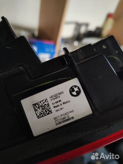 Фонарь задний правый BMW X4 GO2