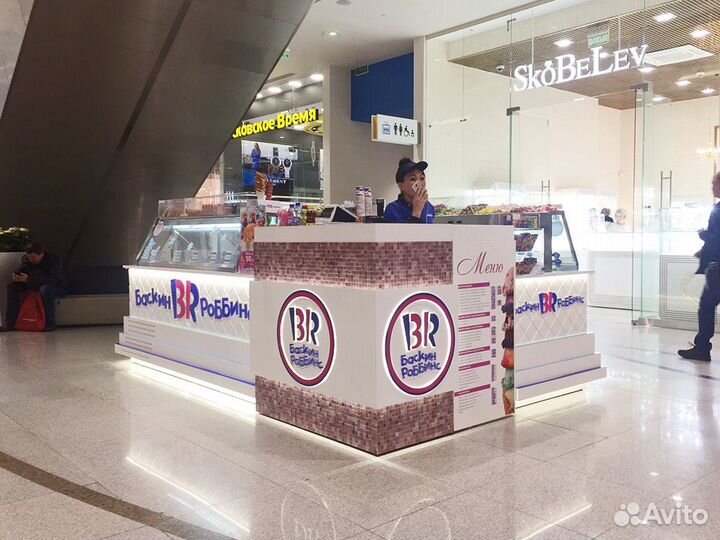 Островки для Мороженого, Торговый остров в ТЦ