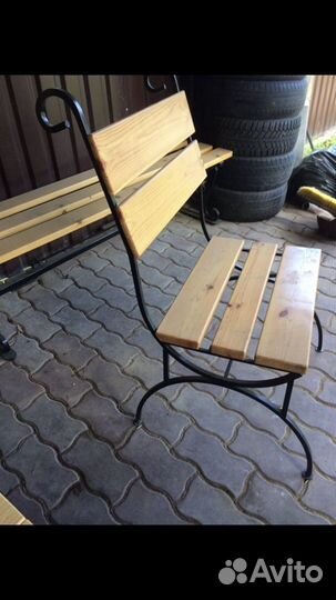 Кованые стулья для дачи или дома
