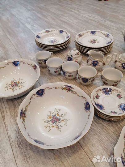 Большой столовый сервиз, Чехословакия, Богемия