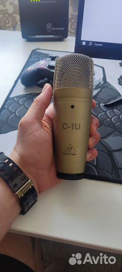 Студийный микрофон behringer с - 1 U