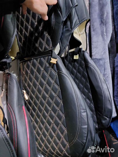 Авто чехлы экокожи