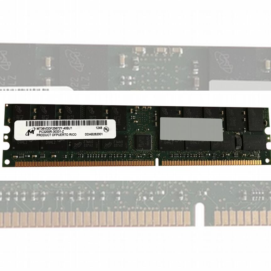 [MT36VDDF25672Y-40BJ1] Оперативная Память Micron 2gb Mt36vddf25672y-40bj1