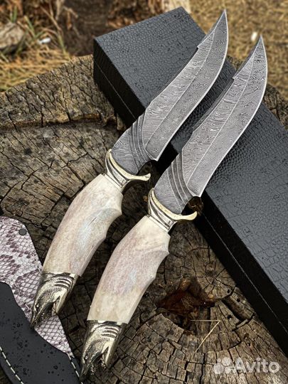 Нож из дамасской стали