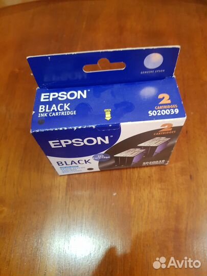 Epson Картридж цветной Epson черный