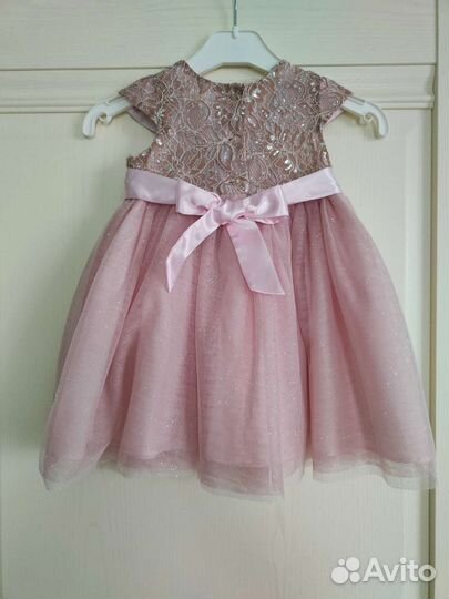 Платье для девочки 86