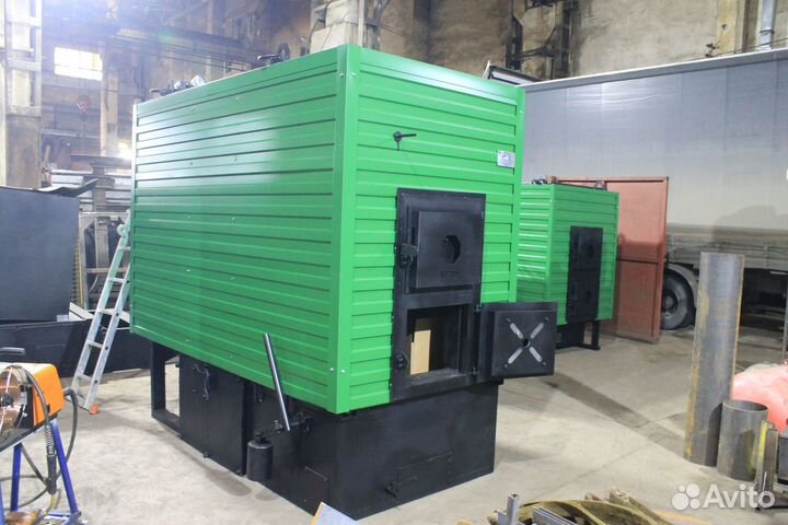 Автоматический котел на щепе 1 Мвт