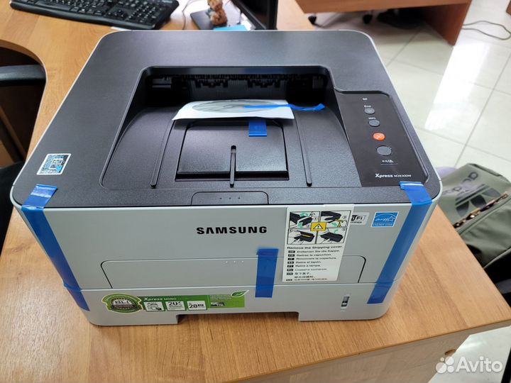 Новый Принтер лазерный черно белый samsung M2830DW