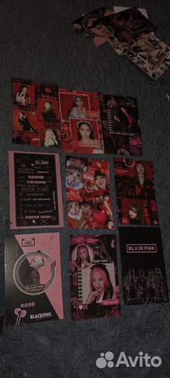 Blackpink карточки