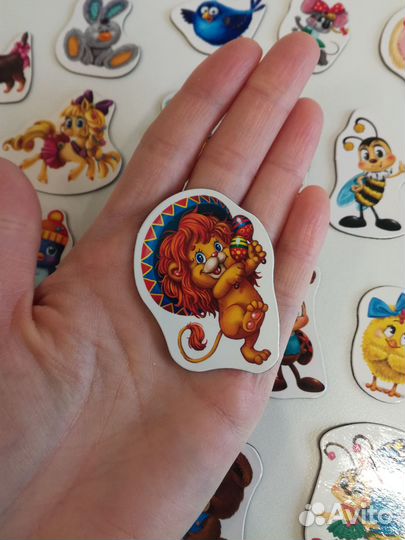 Магниты детские 27шт