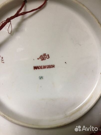 Декоративная тарелка «Сказочные птицы» лфз