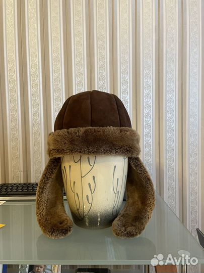 Меховая шапка натуральный мех Италия