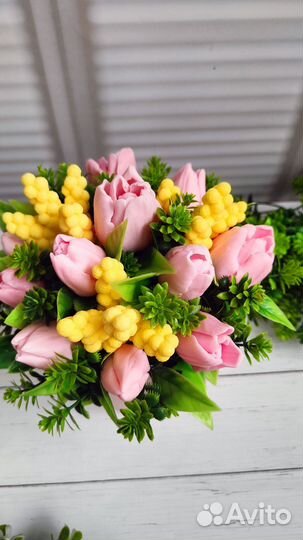 Букеты из мыла ручной работы