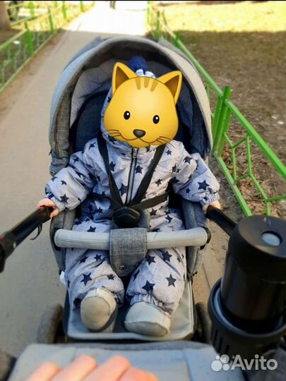 Коляска 3 в 1, фирма be2me