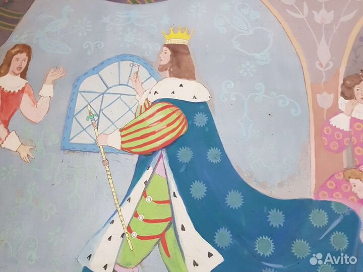 Картина 60х годов по сказке 
