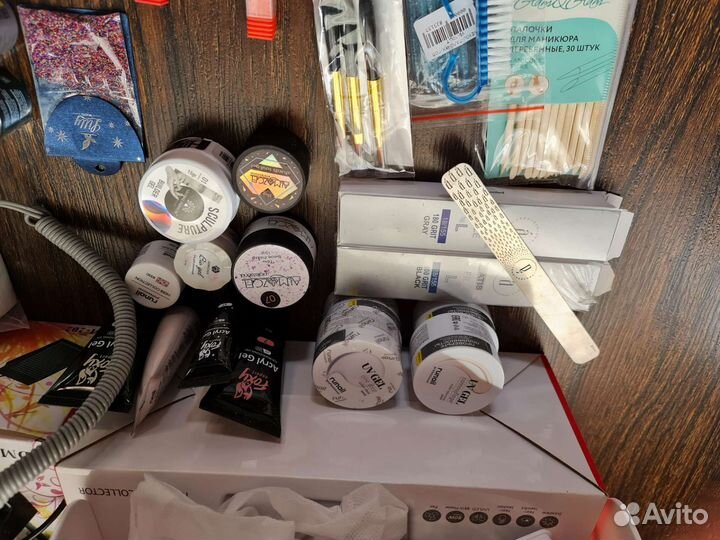 Все для гель лака и наращивания ногтей