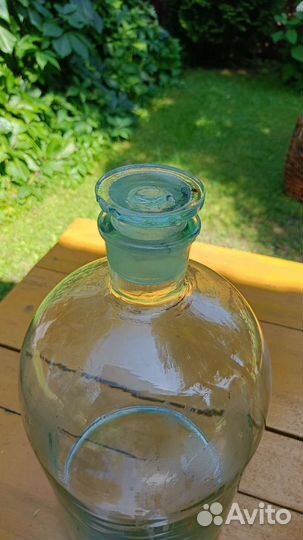 Бутыль 10 литров стекло СССР