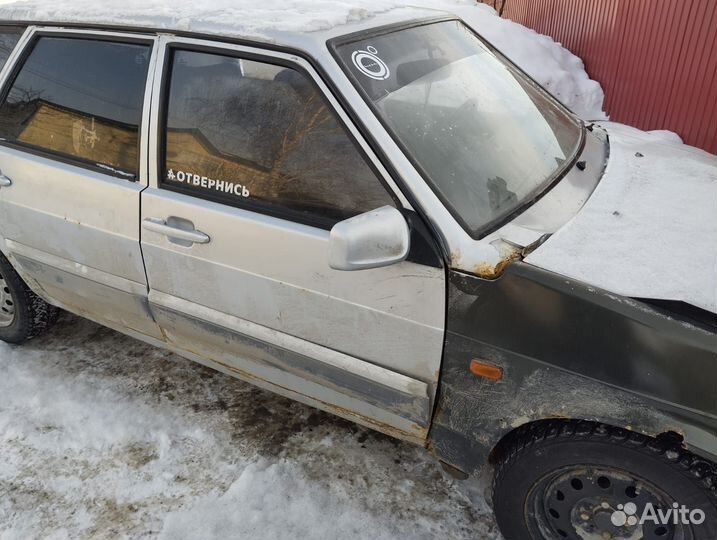 ВАЗ 2114 Samara 1.5 МТ, 2006, битый, 185 214 км