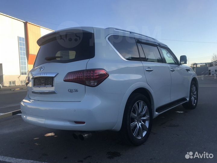 В разборе Infiniti QX56