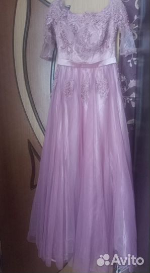 Вечернее платье в пол