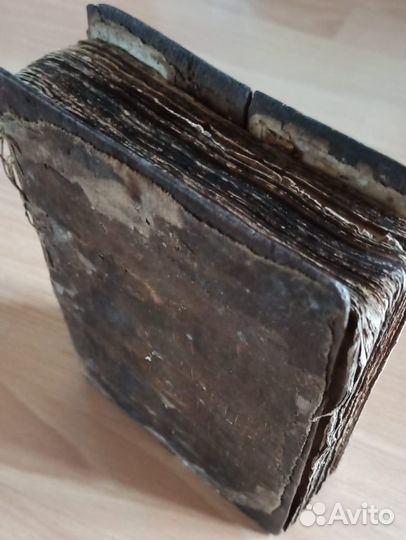 Новый завет и молитвослов.1819-1825, обложка - дер