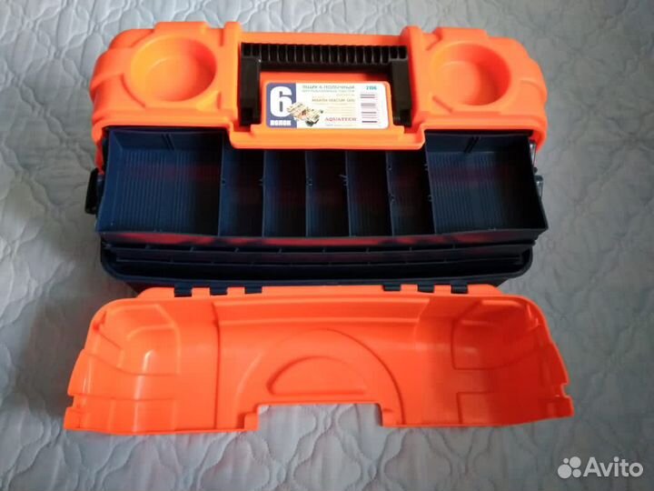 Ящик для рыболовных снастей 6 и 3 полочный за 1