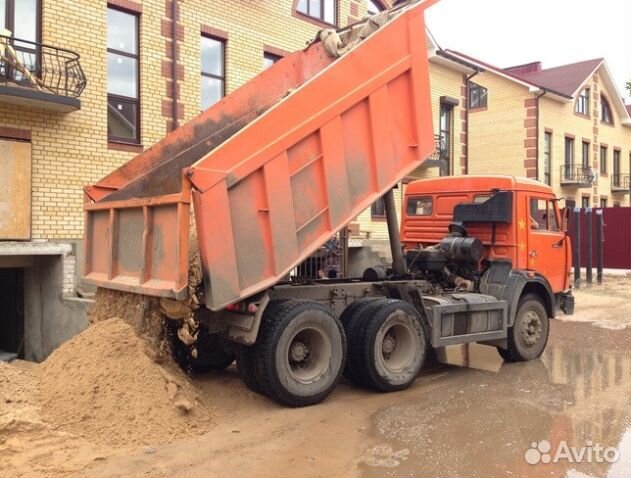 Песок щебень доставка