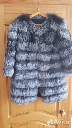 Шуба из чернобурки