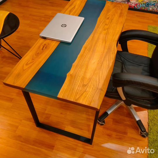 Изготовление изделий из слэбов и эпоксидной смолы