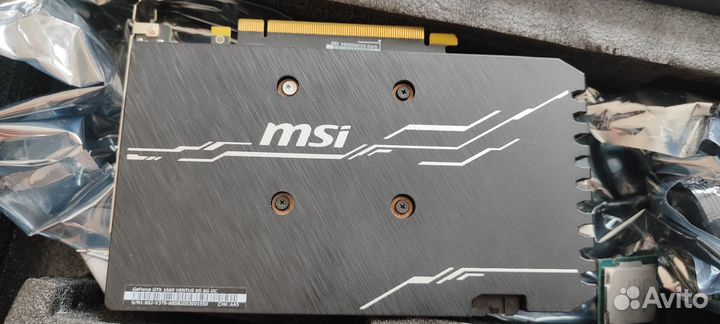 Видеокарта MSI geforce GTX 1660TI 6GB