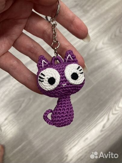 Брелок котик (ручная работа)