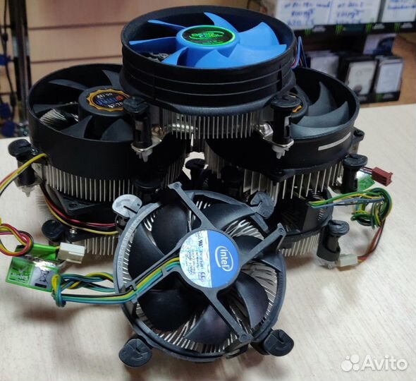 Охлаждение 65 Ватт 1156, 1155, 1150, 1151 сокетов