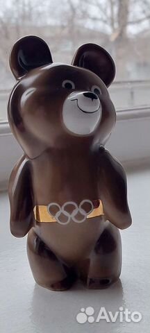 Олимпийский мишка фарфор