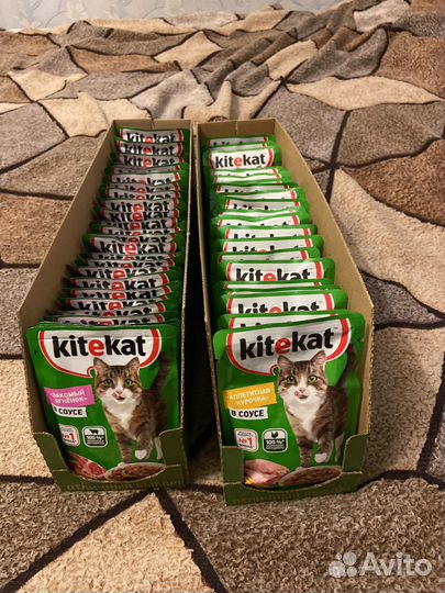 Корм для кошек kitekat