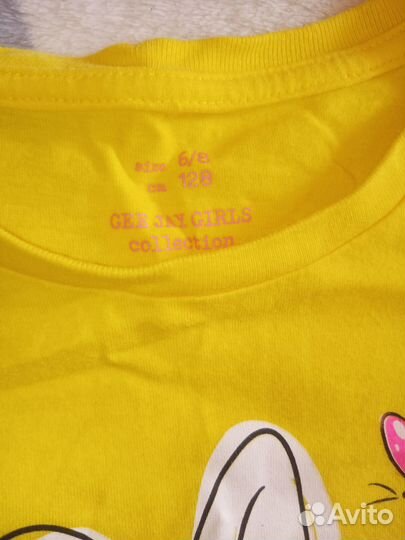 Вещи пакетом на девочку 116-122