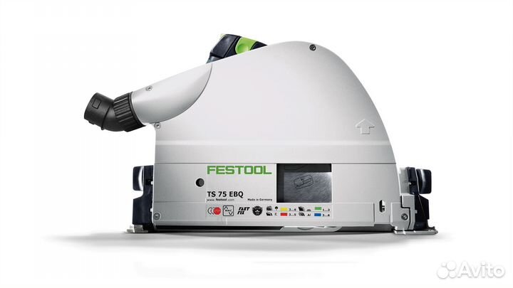 Погружная пила festool TS 75 EBQ-plus