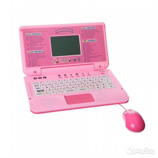 Детский ноутбук/компьютер обучающий подарочный