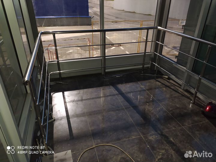 Поручни из нержавейки