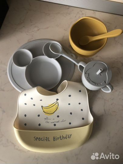 Силиконовый набор для кормления