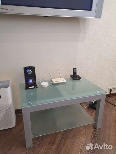 Журнальный столик стеклянный