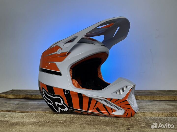 Мотошлем Fox V1 Goat Helmet Orange