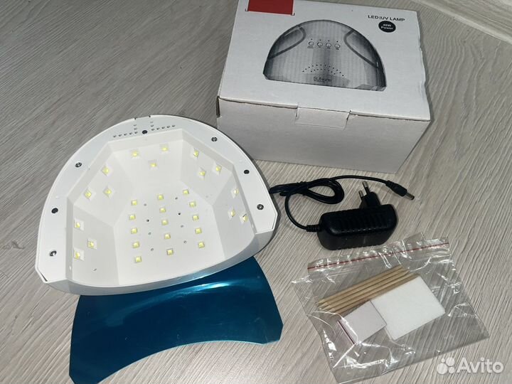 Led лампа для ногтей новая в упаковке