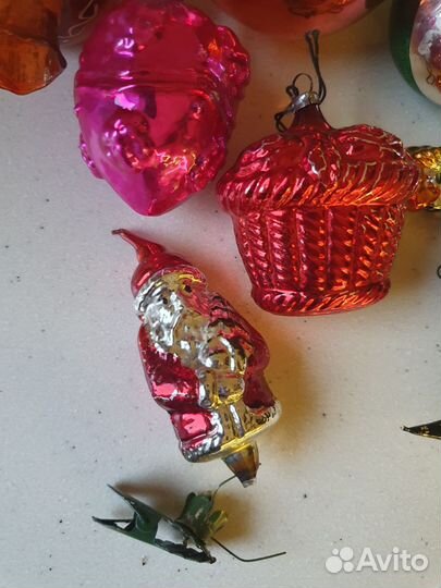 Елочные игрушки СССР одним лотом