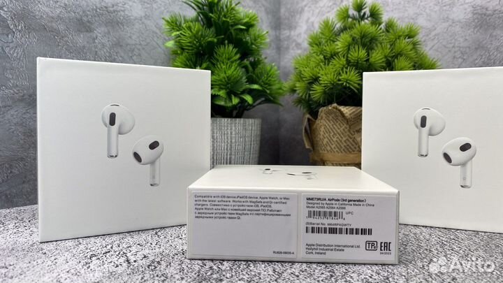 Airpods 3 гарантия + чехол