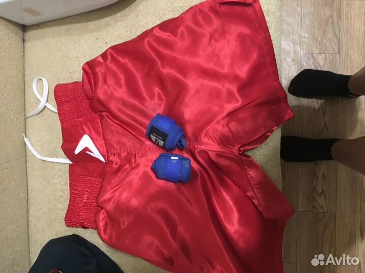 Боксерские комплект одежды и бинты
