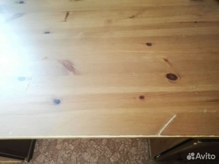 Стол письменный компьютерный икеа Лексвик массив