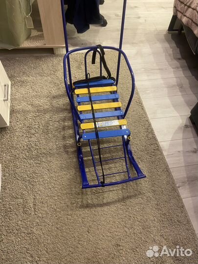 Санки на колесах