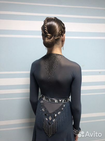 Платье для бальных танцев латина ю2- молодежь