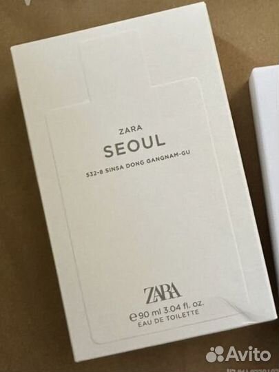 Мужской парфюм Zara Seoul Lisboa 90 мл