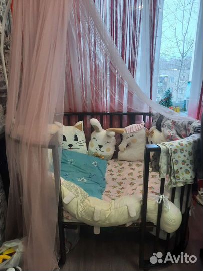 Детская кроватка трансформер